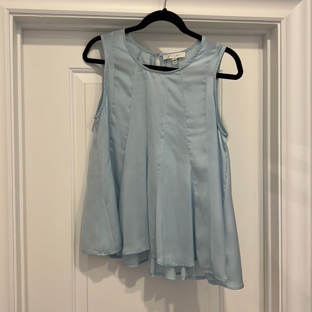 Blue polyester blouse from Eri + Ali